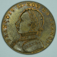 France ~ 1900 " FRANCOIS  II " ROY  DE  FRANCE " Médaille / Medallion - France