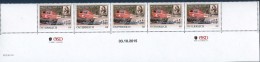 ÖSTERREICH / PM Nr. 8115220 / Ghega Museum / 5er Streifen Mit Nummer / Postfrisch / ** - Persoonlijke Postzegels