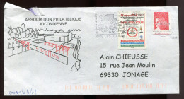 Lettre Avec Timbre De Roulette N° 3418  - Variété De Découpe  Du 25 - 09 - 03 - Covers & Documents