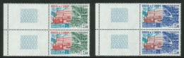 France // Timbres De Service //Conseil De L´Europe //  Y&T 77-78  Timbres Neufs ** En Paire - Mint/Hinged