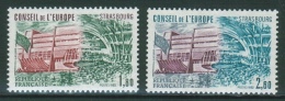 France // Timbres De Service //Conseil De L´Europe //  Y&T 73-74  Timbres Neufs ** - Neufs