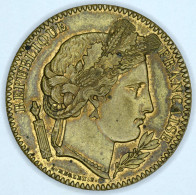 France ~ 1900 " REPUBLIQUE  FRANCAISE 1848 - 1852 " ROY  DE  FRANCE " Médaille / Medallion - Francia