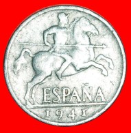 § FRANCO (1936-1975): SPAIN ★ 10 CENTIMOS 1941! LOW START★NO RESERVE! - 10 Centiemen