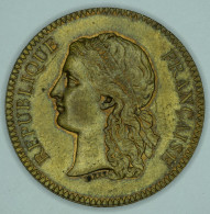 France ~ 1900 " REPUBLIQUE  FRANCAISE 1871 - 1875 "  Médaille / Medallion - Frankrijk