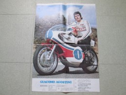 Moto Poster 42cm X 59cm Yamaha Agostini 1973 - Ohne Zuordnung