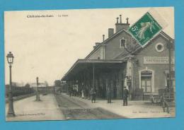 CPA - Chemin De Fer La Gare CHÂTEAU-DU-LOIR 72 - Chateau Du Loir
