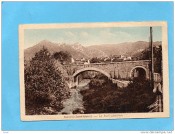 MARSEILLESAINT MARCEL-LE PONT CHEVILLON ET LE QUARTIER - Années 30-édition Tardy - Saint Marcel, La Barasse, St Menet