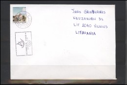 GREECE Postal History Brief Envelope GR 009 Olympic Games 2004 Candidate City - Cartas & Documentos