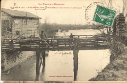 Negrepelisse-passerelle De L'usine Electrique- Cpa - Negrepelisse