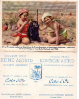Image. PUBLICITE CHOCOLAT COTE D'OR.LES SOUVERAINS A NOORDWIJK. 1935. Achat Immédiat - Berühmte Personen