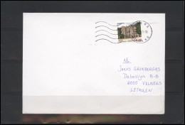 GREECE Postal History Brief Envelope GR 019 Architecture - Briefe U. Dokumente