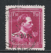 Belgium 1946. Scott #365 (U) King Leopold II, Crown And V * - 1946 -10 %