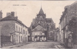 ECOUCHE - L´Eglise Et Une Partie De La Rue - Ecouche