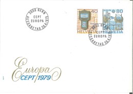 Suisse - Une Enveloppe Europa CEPT - 1979 - Bern - Briefe U. Dokumente