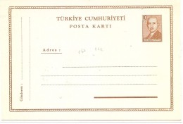 LACALT - TURQUIE - SERIE DE 4 CARTES POSTALES EMISSION DE 1949   MICHEL N° 63/64/65/66 RARES - Interi Postali