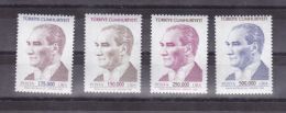 AC - TURKEY STAMP - REGULAR ISSUE STAMPS WITH THE PORTRAIT OF ATATURK MNH 30 AUGUST 1998 - Neufs