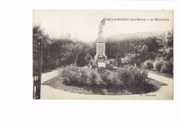 52 - DOULAINCOURT - Le Monument Aux Morts - GUERRE 14/18 - Cl Thouvenin - Doulaincourt