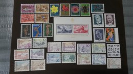 Liechtenstein Année Complète 1972 N° 499 à 571  Neuf **  TB - Annate Complete