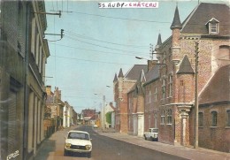 NORD - 59 - AUBY - CPSM GF Couleur - Le Château - Auby