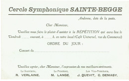 Andenne Cercle Symphonique Saint Begge  (répétition) - Andenne