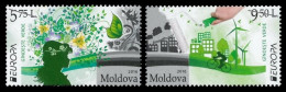 SALE!!! MOLDAVIA MOLDOVA MOLDAVIE MOLDAWIEN 2016 EUROPA CEPT Think Green 2 Stamps Set MNH ** - 2016