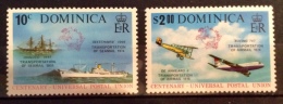 Dominica 1974 MH* # 418/419 - Dominique (...-1978)