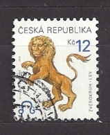 Czech Republic 2001 ⊙ Mi 283 Sc 3072 Zodiac - Leo.  Tschechische Republik. C.2 - Gebruikt