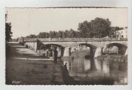 CPSM TARTAS (Landes) - Le Pont Et Les Quais - Tartas