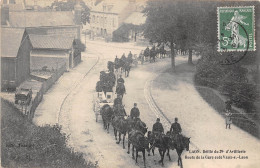 02- LAON - DEFILE DU 29 E D'ARTILLERIE - ROUTE DE LA GARE ET DE VAUX SOUS  LAON - Laon