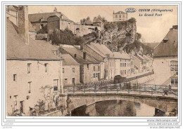 -50% .  COUVIN ..-- Grand  Pont .1913 Vers LIEGE ( Mrs R. Et M. HENRIONT ) . Voir Verso . - Couvin