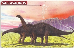 Argentina - Telefónica De Argentina - Dinosaurs - Saltasaurus - 09-1997 - 100.000ex, Used - Argentina