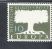 CEPT Bund 294 Mit WZ ** Postfrisch - 1957