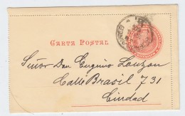 Argentina POSTAL CARD 1906 - Postal Stationery