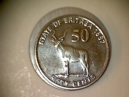 Eritrea 50 Cents 1997 TTB - UNC - Eritrea