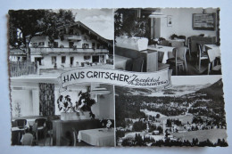 (9/1/52) AK "Josefstal" Haus Gritscher, B. Schliersee, Mehrbildkarte Mit 4 Ansichten - Schliersee