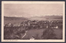 SWITZERLAND  , THALWIL  ,  OLD  POSTCARD - Thalwil