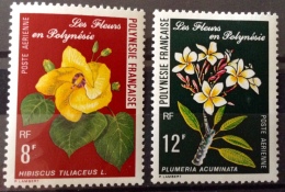 French Polynesia 1977 Mh* # PA 150/151 - Unused Stamps