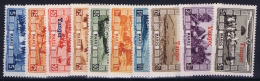 Maroc Yv Nr AE 22 - 31 ,   MH/* Falz/ Charniere - Luftpost