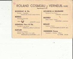 Buvard G F_de ROLLAND COSNEAU_a Verneuil 27 (Sandales-Pantoufles_Chaussons-Galoches -etc...Voir Scan - Schuhe