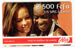 SENEGAL RECHARGE ALIZE 2 500 FCFA - Senegal