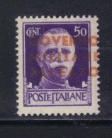 W954A - NAPOLI ANGLO AMERICANA 1943 : Il N. 12 Con Spostamento Della Soprastampa ***  MNH . - Anglo-american Occ.: Naples