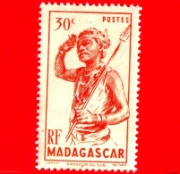 Nuovo - MNH - MADAGASCAR - 1946 - Danzatore Del Sud - Dancer - 30 C - Neufs