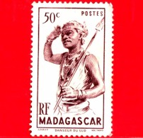 Nuovo - MADAGASCAR - 1946 - Danzatore Del Sud - Dancer - 50 C - Ongebruikt