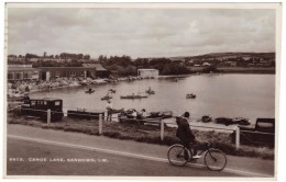 Canoe Lake, Sandown, Isle Of Wight - Real Photo - E A Sweetman & Son - Postmark Sandown 1939 - Sandown