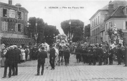 27- VERNON -  FËTE DES FLEURS  1908 - Vernon