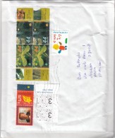 Olanda 2016 - Busta X L'Italia Affrancata Con 8 Stamps - Lettres & Documents