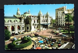 MONACO  -  Monte Carlo  Hotel De Paris And Casino  Used Postcard As Scans - Hotels