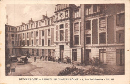 59- DUNKERQUE- L'HOTEL DU CHAPEAU ROUGE  - RUE ST SEBASTIEN - Dunkerque