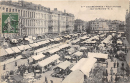 59- VALENCIENNES - PLACE D'ARMES - JOUR DE MARCHE - Valenciennes