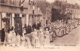 62- LE PORTEL - UNE PROCESSION - Le Portel